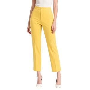 70s Vintage Levis Casual Yellow Pants Womens 4 High Waist Straight Leg Twill